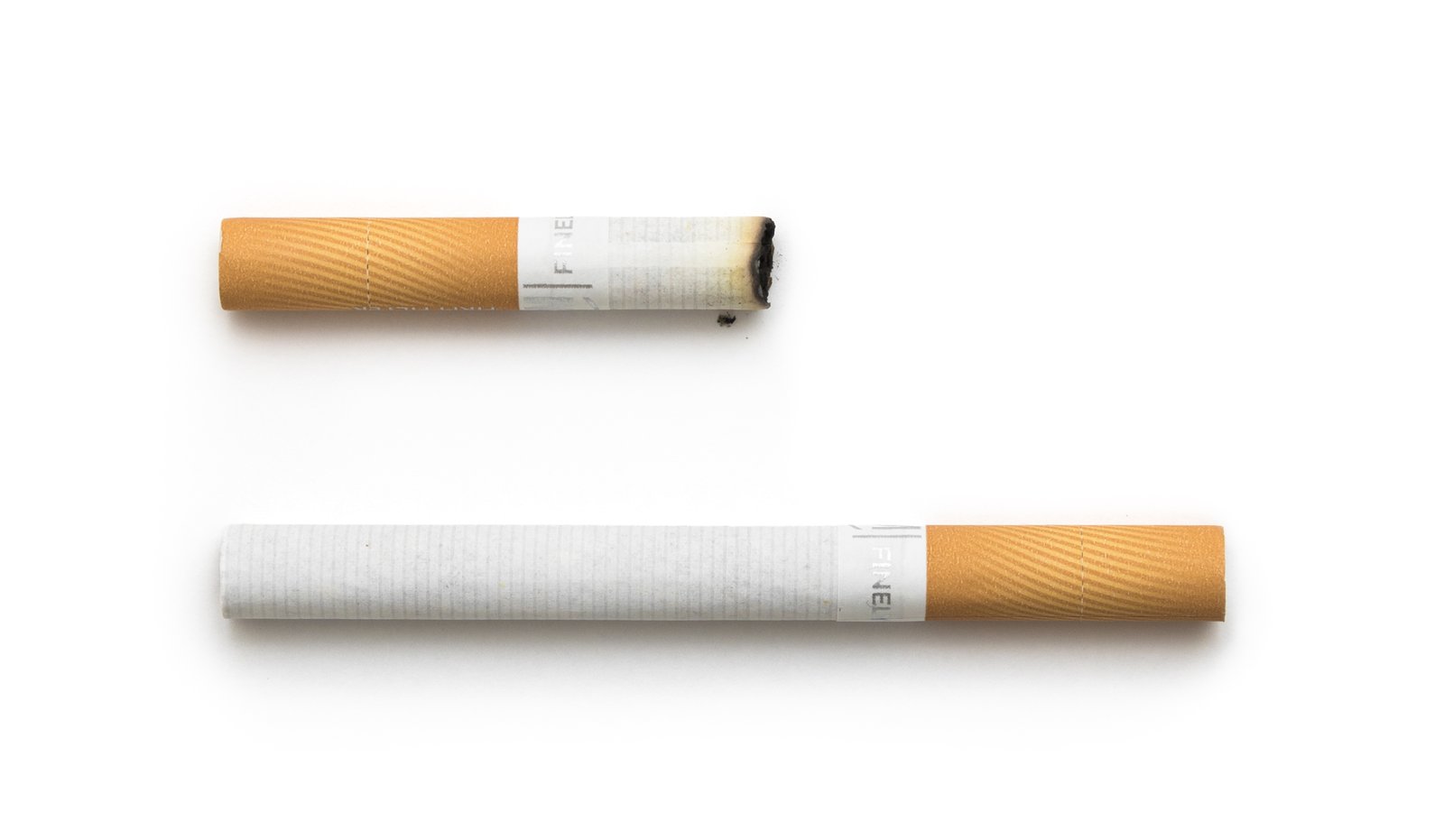 A pair of L&M Finely Cut cigarettes (generic product image)